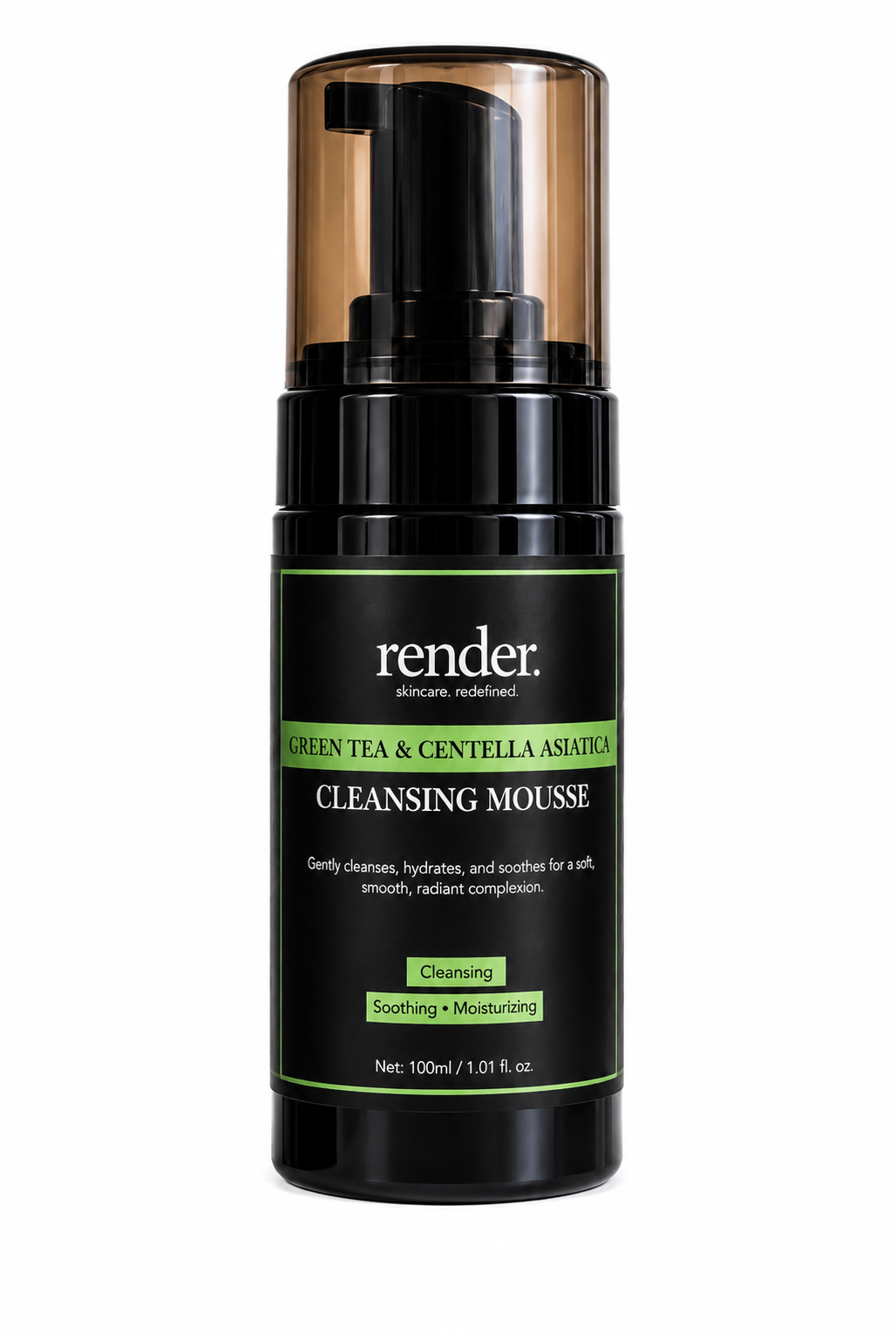 Green Tea & Centella Asiatica Cleansing Mousse
