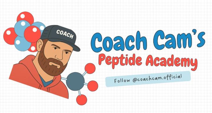 Coach Cam's Peptide Academy logo